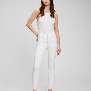 NWT GAP True Skinny Sky High Stretch Jeans, sz 28, 6L, 6 Long